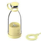 Mini Liquidificador e Copo Espremedor Portátil Rápido - Casa e Decoração - Amarelo