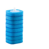 Escova de vaso sanitário descartável limpador com alça longa - Casa e Decoração - Azul/Branco